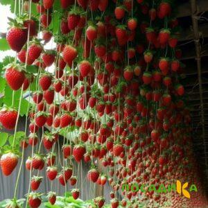 Клубника ампельная Анастасия купить по цене от 370р. в интернет-магазине «Посадика» с доставкой почтой в в Ступиное и по всей России – [изображение №1].